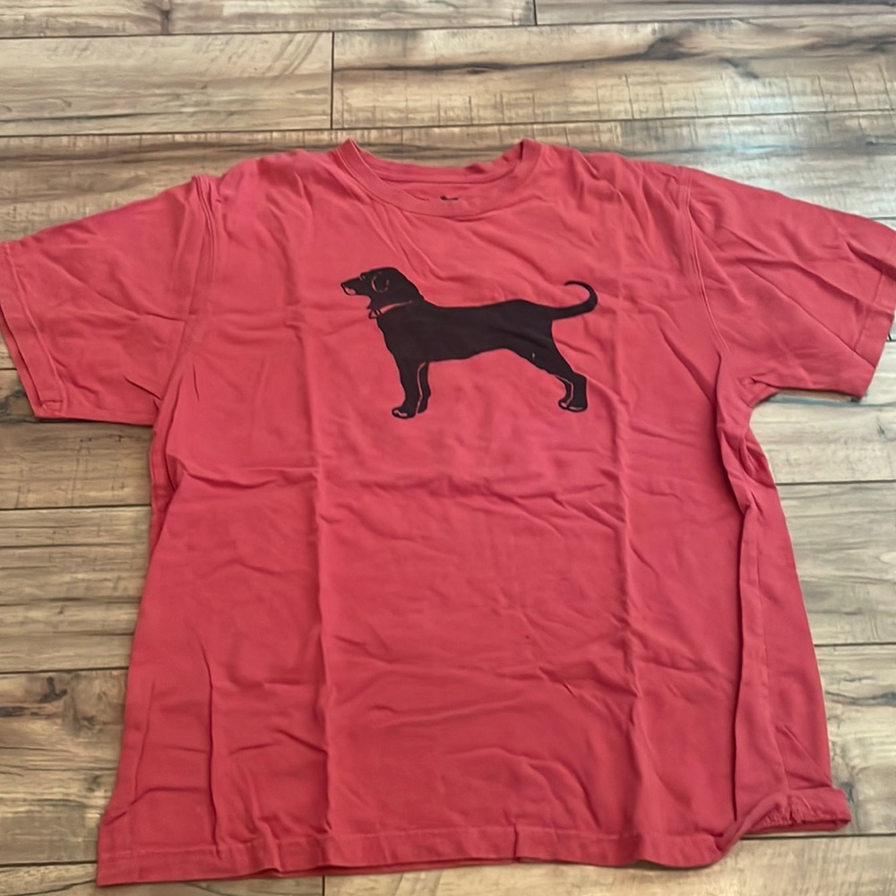 Black Dog red tshirt